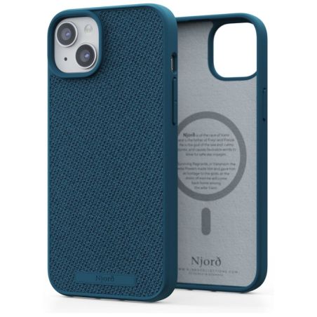 COQUE FABRIC MAGSAFE POUR IPHONE 15 PLUS DEEP SEA
