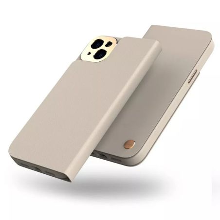 COQUE OVERTURE MAGSAFE IPHONE 14 PLUS GRIS