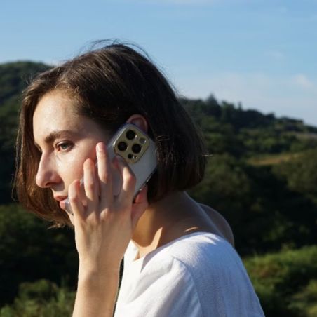 COQUE IGLAZE MAGSAFE IPHONE 14 PLUS ARGENT