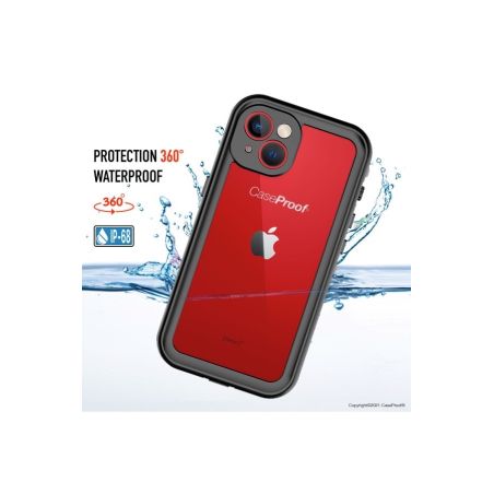 COQUE ETANCHE TRANSPARENTE SHOCKPROOF POUR IPHONE 13 MINI