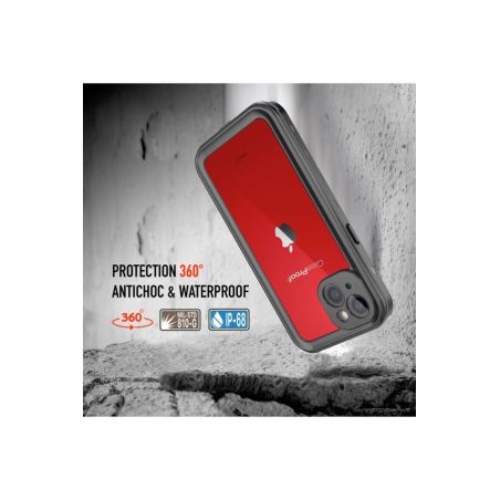 COQUE ETANCHE TRANSPARENTE SHOCKPROOF POUR IPHONE 13 MINI