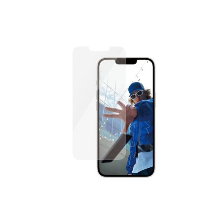 Tempered glass screen protector for iPhone 16E/14/13/13 Pro UW transparent