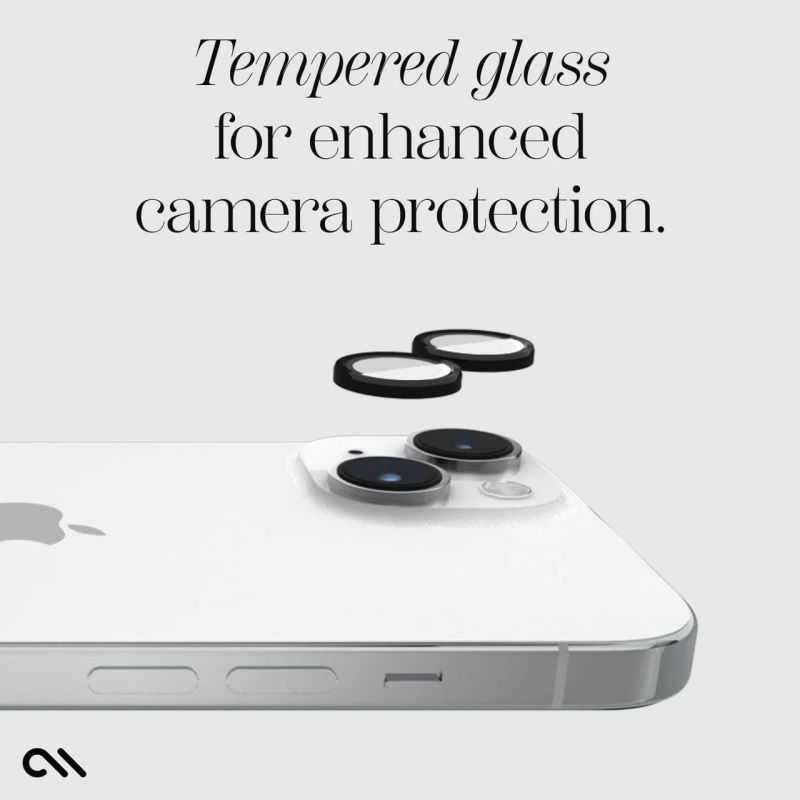 PROTECTION CAMERA LENS NOIR IPHONE 15 ET 15 PLUS