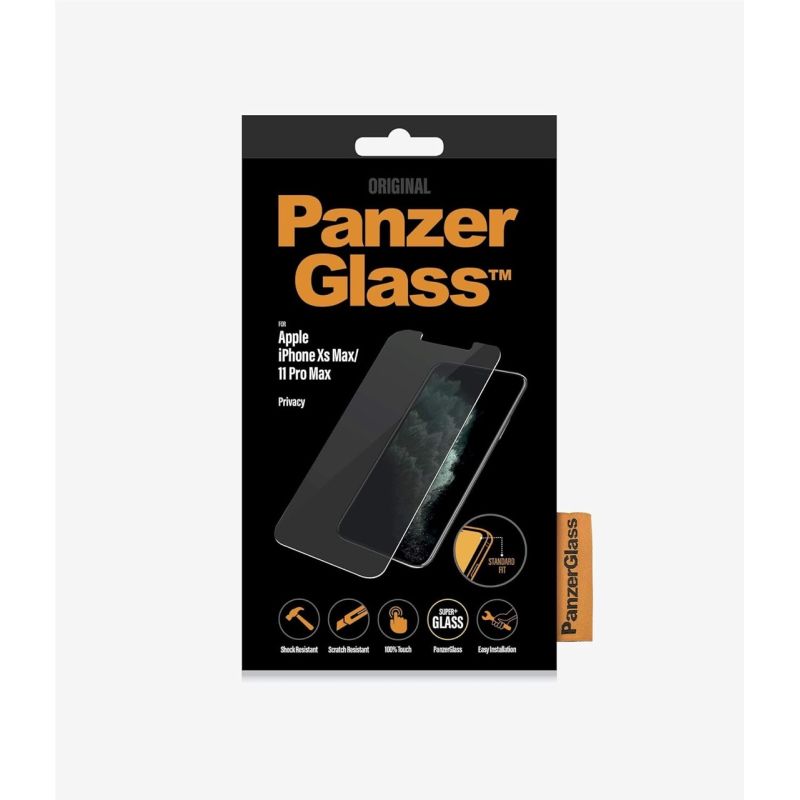 VERRE TREMPE POUR IPHONE XS MAX / 11 PRO MAX NOIR FRIENDLY