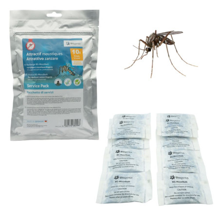 APPAT BG-MOZZIBAIT POUR PIEGES BG PROTECTOR X10