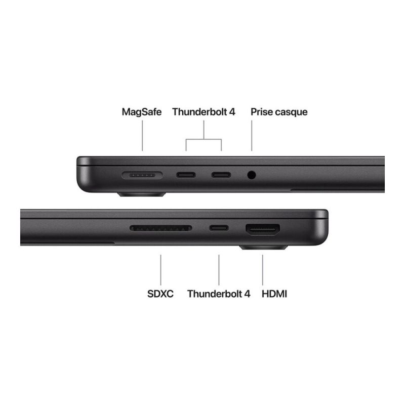 MACBOOK PRO M5 14'' 16 GO 1 TO NOIR SIDERAL