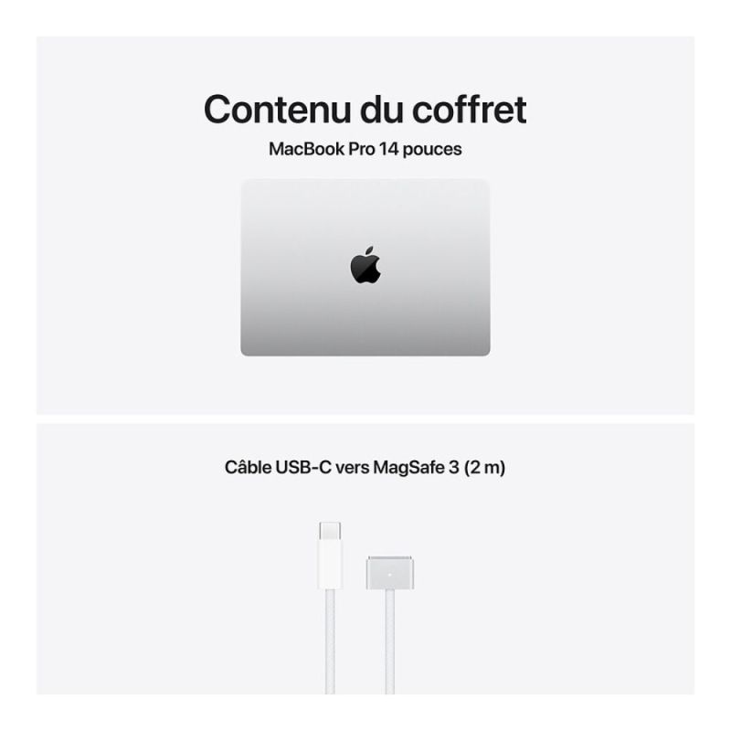 MACBOOK PRO M5 14'' 16 GO 1 TO ARGENT