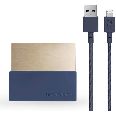 SUPPORT CHARGEUR IPHONE MARINE