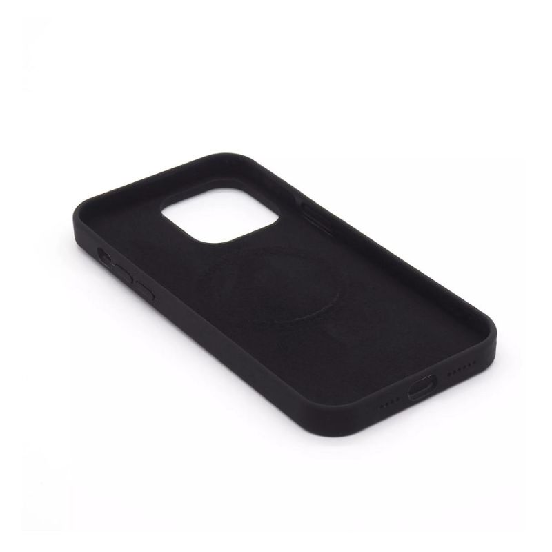 COQUE IPHONE 16PLUS SILICONE SMOKE BLACK