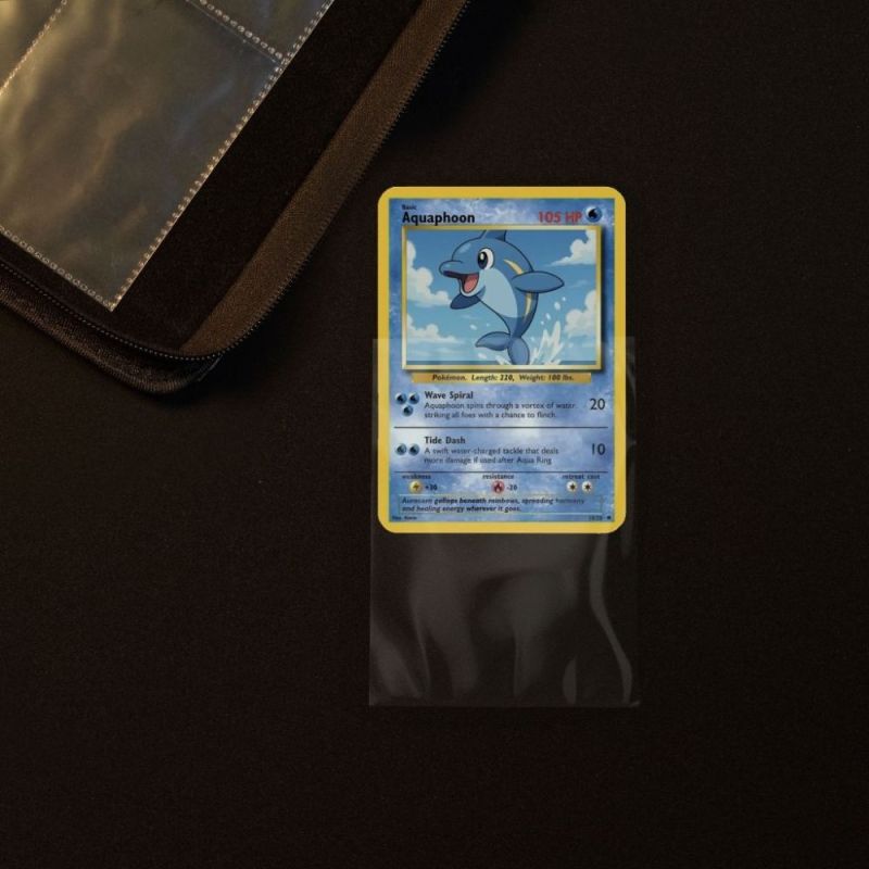 100 PREMIUM CARD PROTECTORS