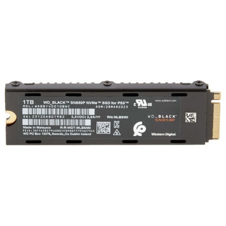 SN850P Internal SSD for PS5, 2TB, Black