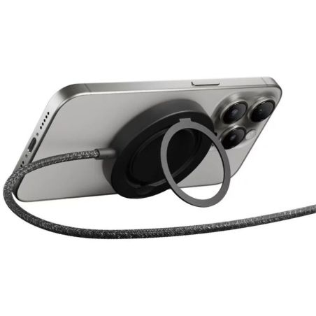 SNAPSTAND QI2 BLACK MAGNETIC WIRELESS CHARGER