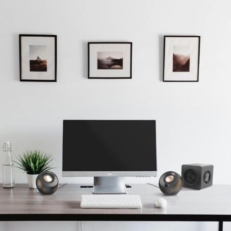 HAUT-PARLEURS PCAVEC CAISSON DE BASSE ET ECLAIRAGE PERSONNALISABLE