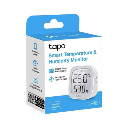 CAPTEUR INTERIEUR HUMIDITÉ ET TEMPÉRATURE TAPO T315 AUTONOME SANS FIL