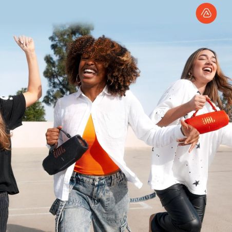 BT CHARGE 6 BLACK AND ORANGE SPEAKER