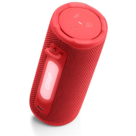 PORTABLE BLUETOOTH SPEAKER, RED GRIP