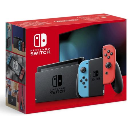SWITCH 2 CONSOLE + JOYCON NEON RED + JOYCON NEON BLUE