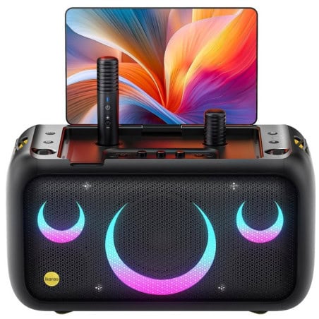 KARAOKE SPEAKER X1 TOUCH SCREEN 13.3'' + 2 MICROPHONES 800W