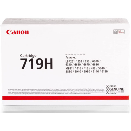 CARTOUCHE ENCRE 719H NOIR