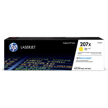 207X YELLOW TONER CARTRIDGE