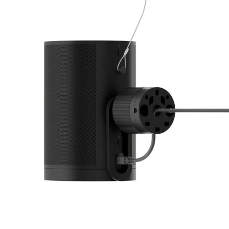 FIXATION MURALE ERA 100 PRO SURFACE MOUNT NOIR X2