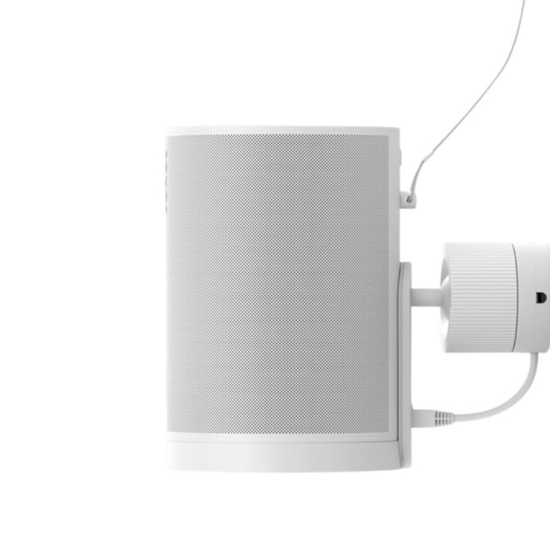 FIXATION MURALE ERA 100 PRO SURFACE MOUNT BLANC X2