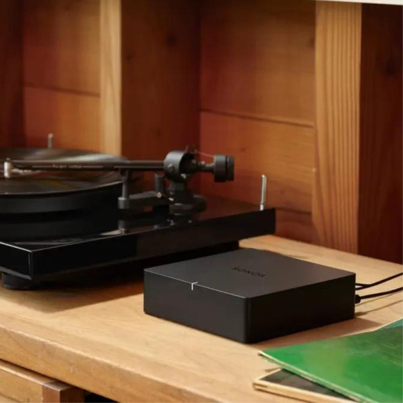 LECTEUR AUDIO RESEAU MULTIROOM PORT EU NOIR