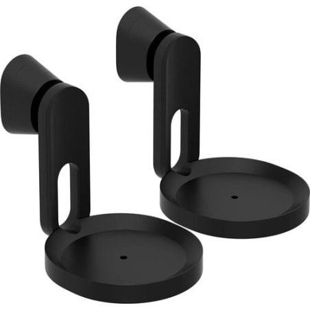SUPPORTS MURAUX POUR ENCEINTES ERA 100 NOIR (x2)