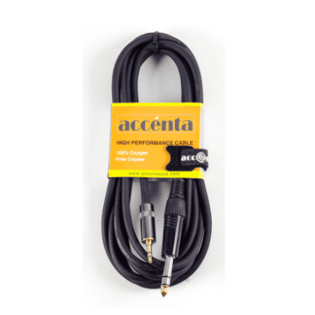 3.5 TRS TO 1/4 TRS CABLE