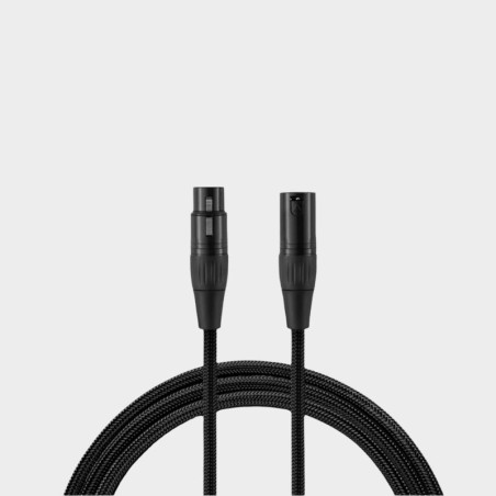 CABLE AUDIO PRO XLR MALE VERS XLR FEMELLE 4.6M