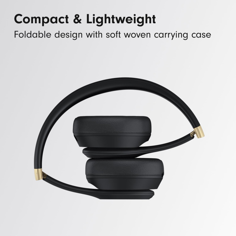 BEATS SOLO 4 WIRELESS HEADPHONES BLACK GOLD