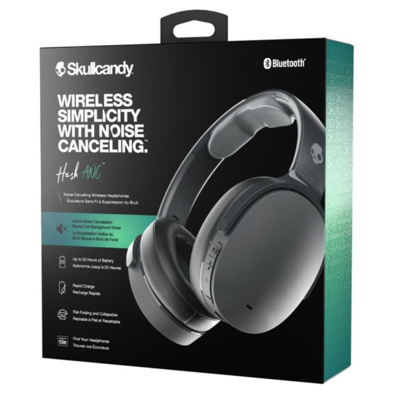 HESH ANC NOISE REDUCTION HEADPHONES BLACK