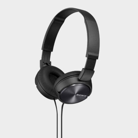 MDR-ZX310B FOLDABLE WIRED HEADPHONES BLACK