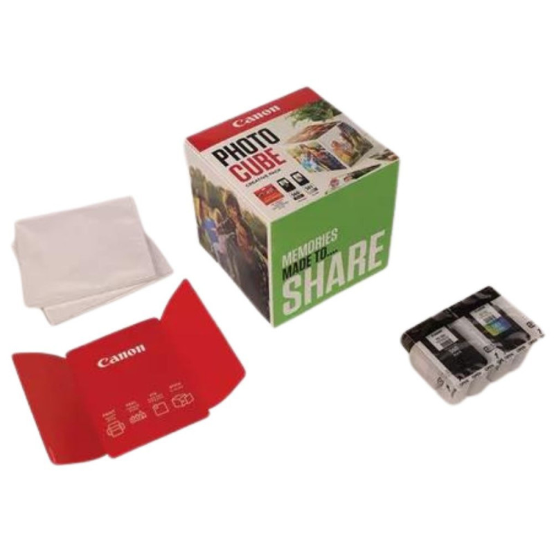 COFFRET PHOTO CUBE ENCRE PG-560 / CL-561 NOIR + COULEUR