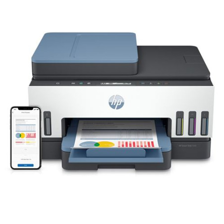 IMPRIMANTE SMART TANK 7306 JET D'ENCRE MULTIFONCTIONS BLANC ET GRIS