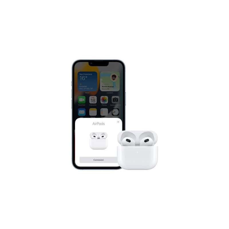AIRPODS 3 AVEC BOITIER DE CHARGE MAGSAFE BLANC 2021