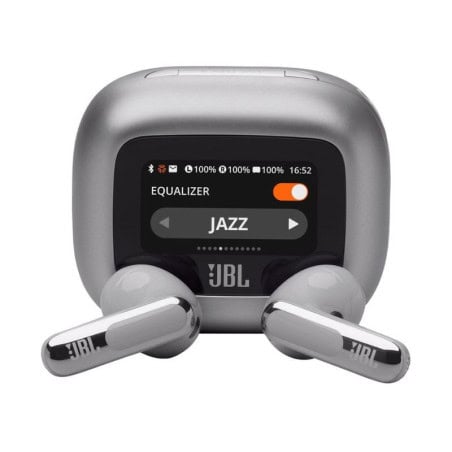 JBL LIVE FLEX 3 SILVER WIRELESS EARPHONES