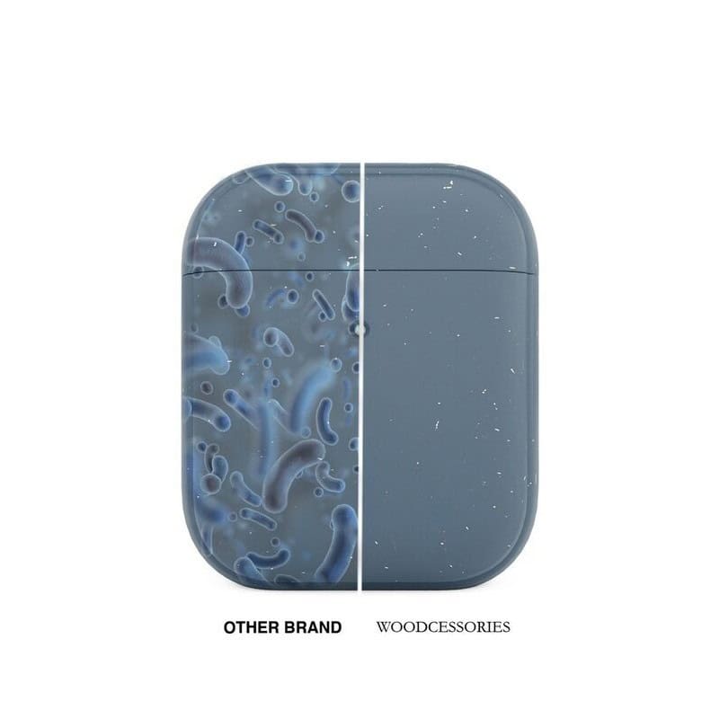 BLUE ORGANIC AIRPOD CASE