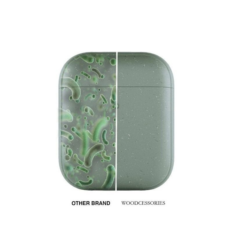 ETUI BIO BOITIER AIRPOD VERT