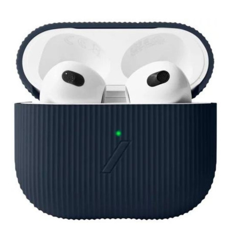 ETUI CURVE POUR AIRPODS 3 SILICONE INDIGO