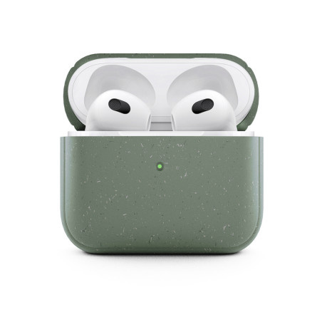 ETUI BIO BOITIER AIRPOD 3 VERT MINUIT