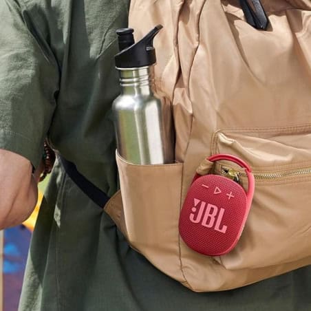 ENCEINTE PORTABLE BLUETOOTH CLIP 5 ROUGE