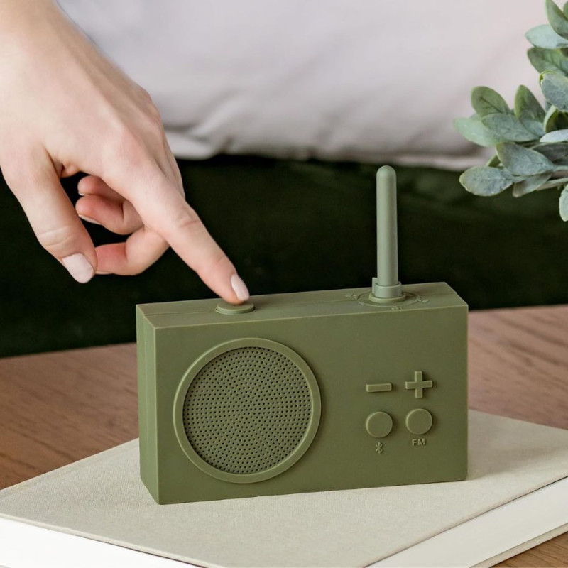 ENCEINTE ET RADIO FM SANS FIL TYKHO 3 VIOLET