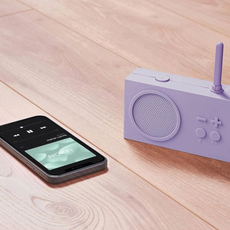 ENCEINTE ET RADIO FM SANS FIL TYKHO 3 VERT MENTHE