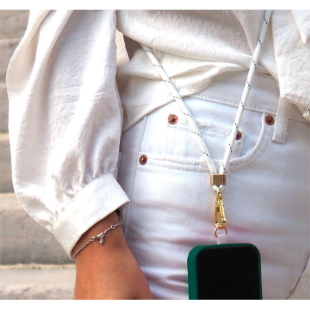 BANDOULIERE UNIVERSELLE AMOVIBLE BLANC ROYAL