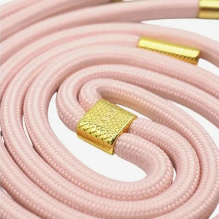 BANDOULIERE UNIVERSELLE AMOVIBLE ROSE