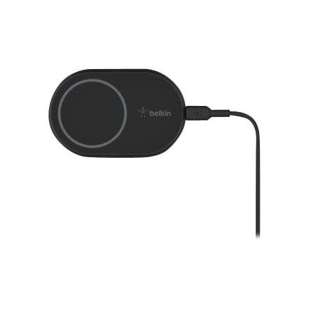 SUPPORT MOBILE VOITURE AVEC CHARGEUR A INDUCTION 10W NOIR