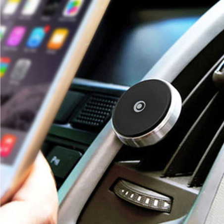 SUPPORT VOITURE 2 EN 1 PARE-BRISE/VENTILATION NOIR