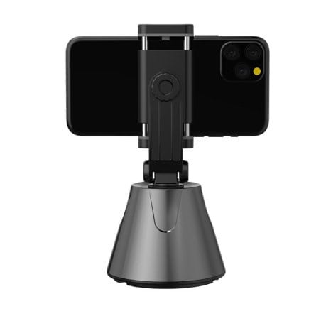 SUPPORT ROTATIF 360 MOTORISE AVEC DETECTEUR DE BRUIT NOIR