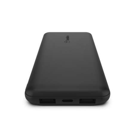 BATTERIE EXTERNE 10000 MAH USB-C ET 2 USB-A NOIR